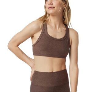Vuori elevation criss cross racer Brown Bra